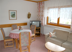 Wohnraum - Ferienappartement Landhaus St. Rupert in Bad Hofgastein